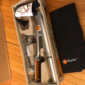 Instyler rotating curling iron